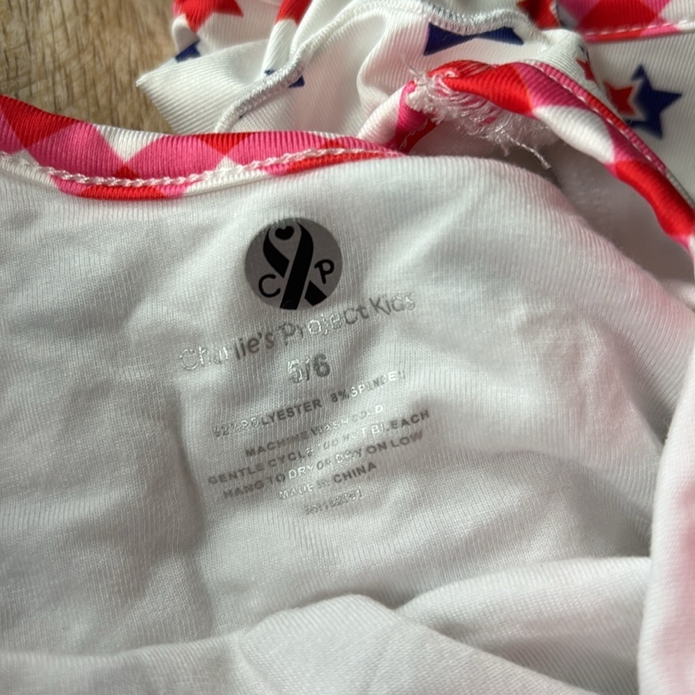 NWOT Charlie’s Project boutique patriotic dress 5/6yr - Picture 3 of 7
